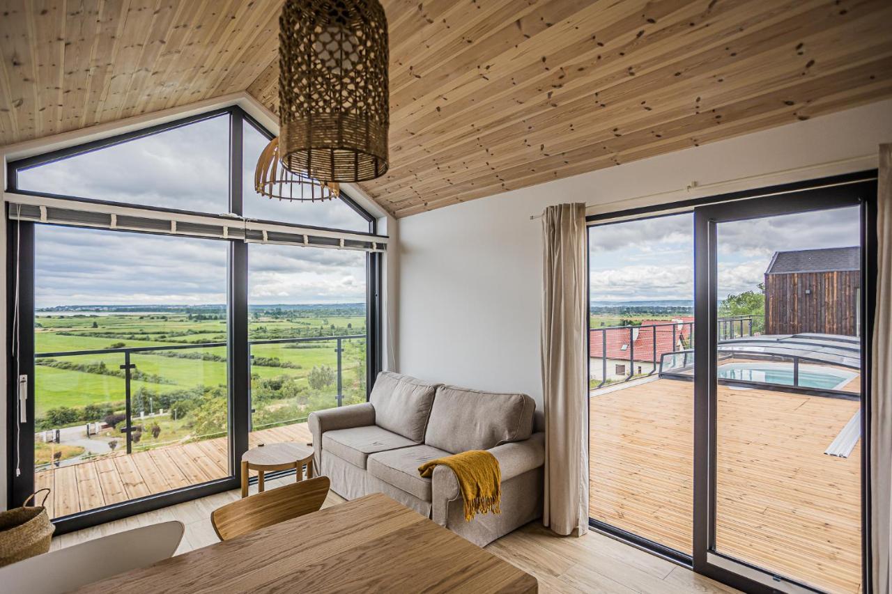 Nowe Domki Deluxe Z Widokiem Na Zatoke Z Basenem I Sauna Oslonino Exterior photo