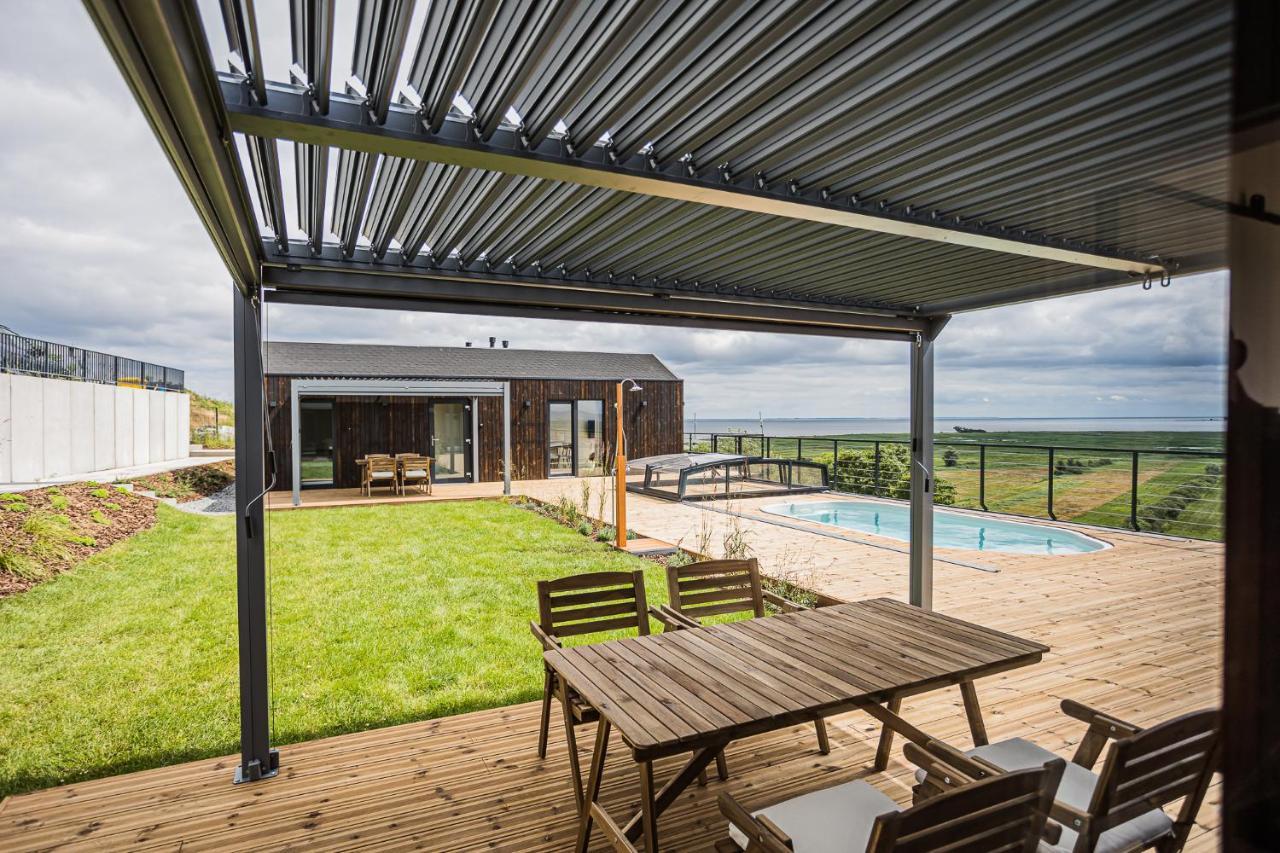 Nowe Domki Deluxe Z Widokiem Na Zatoke Z Basenem I Sauna Oslonino Exterior photo